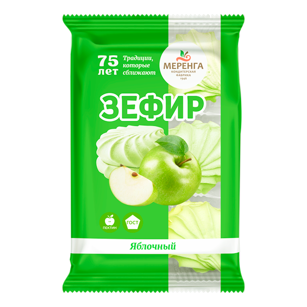 №1 Меренга Зефир Яблочный, 270г   в Буйнакске