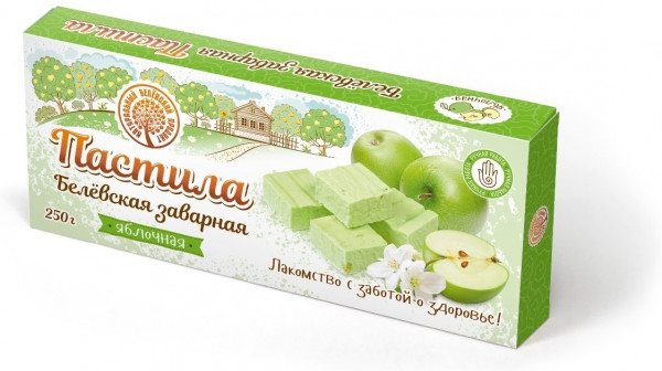 №1 Заварная пастила "Яблочная" 250г  в Буйнакске