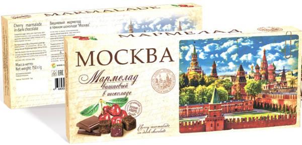 №2 Сладарт Мармелад Вишневый в тёмном шоколаде, 150г   в Буйнакске